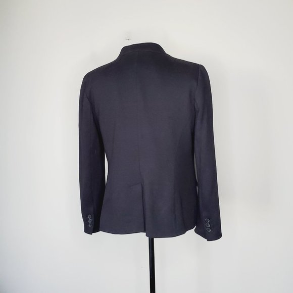 Talbots Blazer Aberdeen Knit Preppy Classic Black 4 - Picture 6 of 11